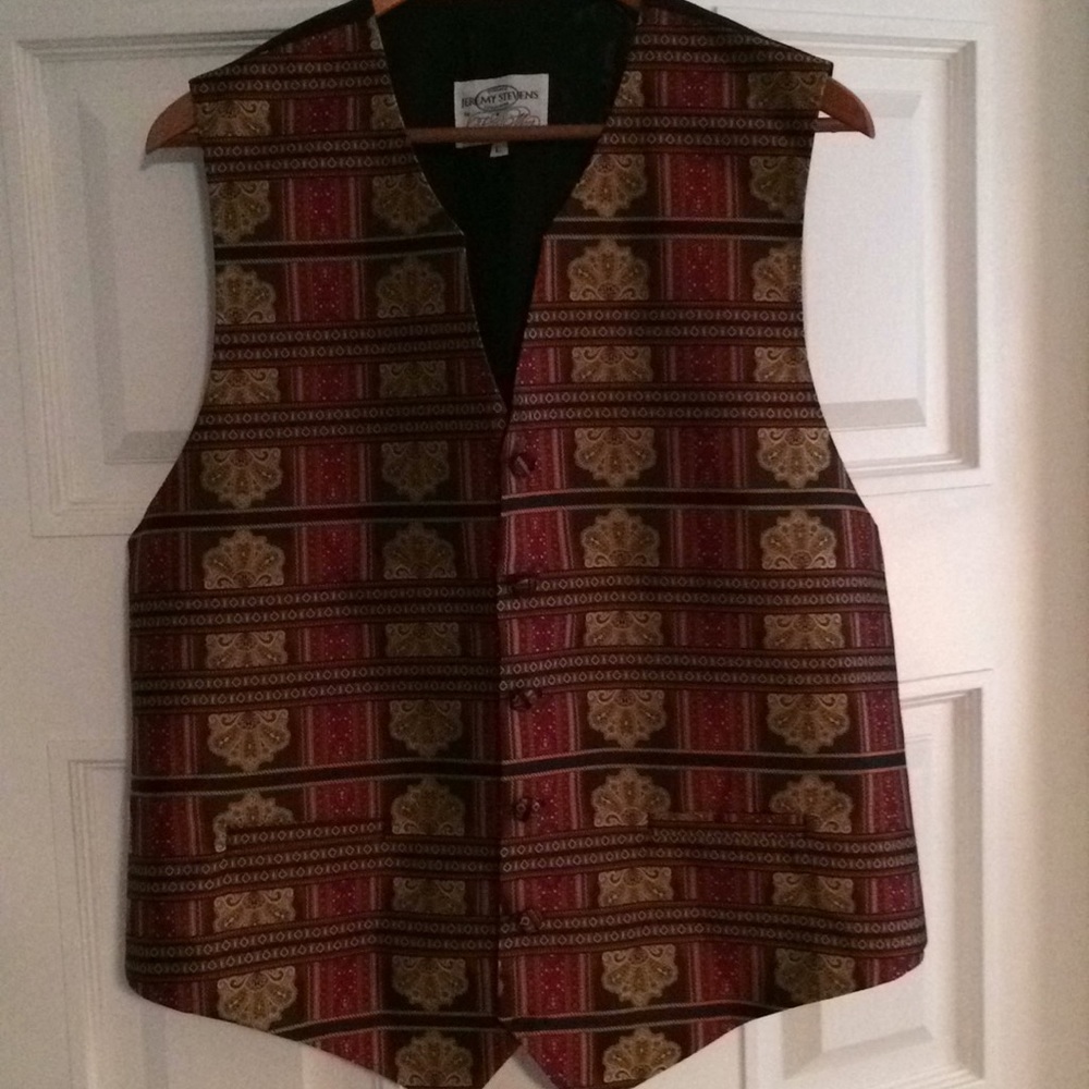 Colorful formal vest